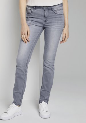 Slim fit jeans - grey denim