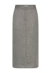 SLNANINE CORINNE PENCIL SKIRT - Maxinederdele - grey herringbone