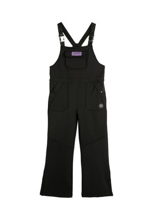 OVERALLS STRAPPY POCKETS ZIP DETAIL - Jumpsuit - black