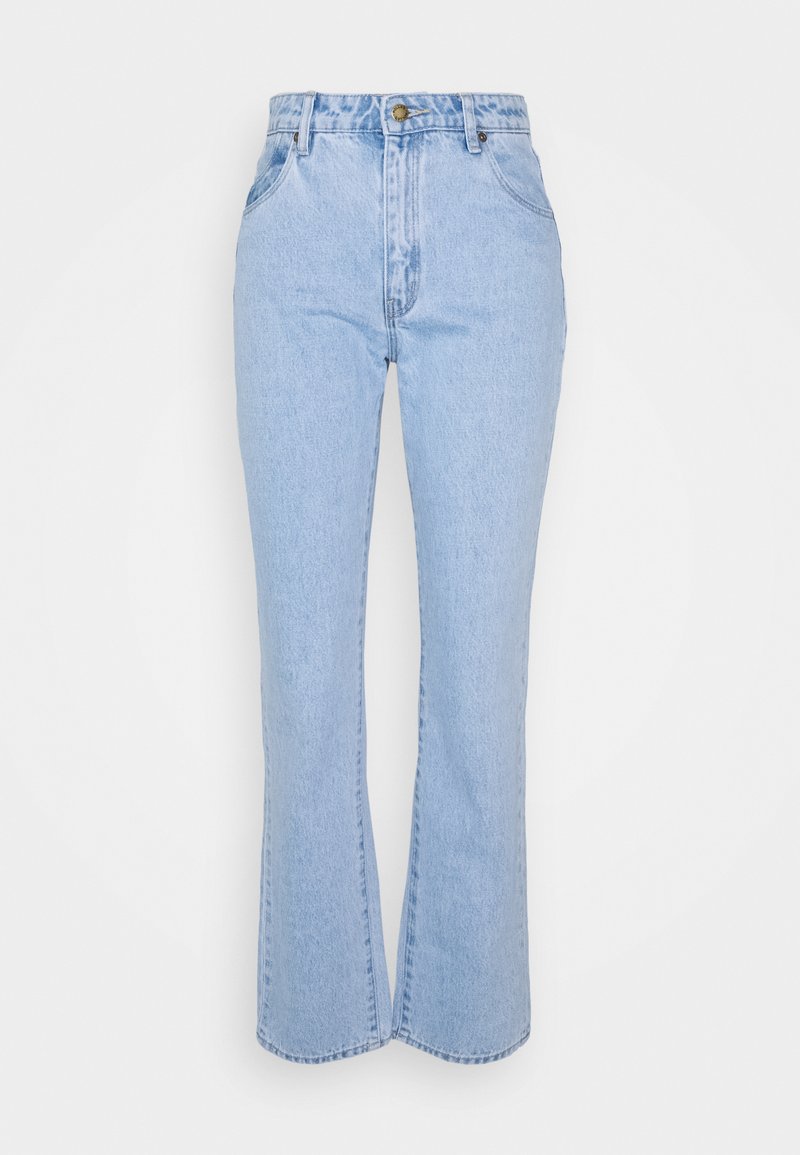 Rollas Straight leg jeans lichtblauw denim Rollas Straight leg jeans lichtblauw denim