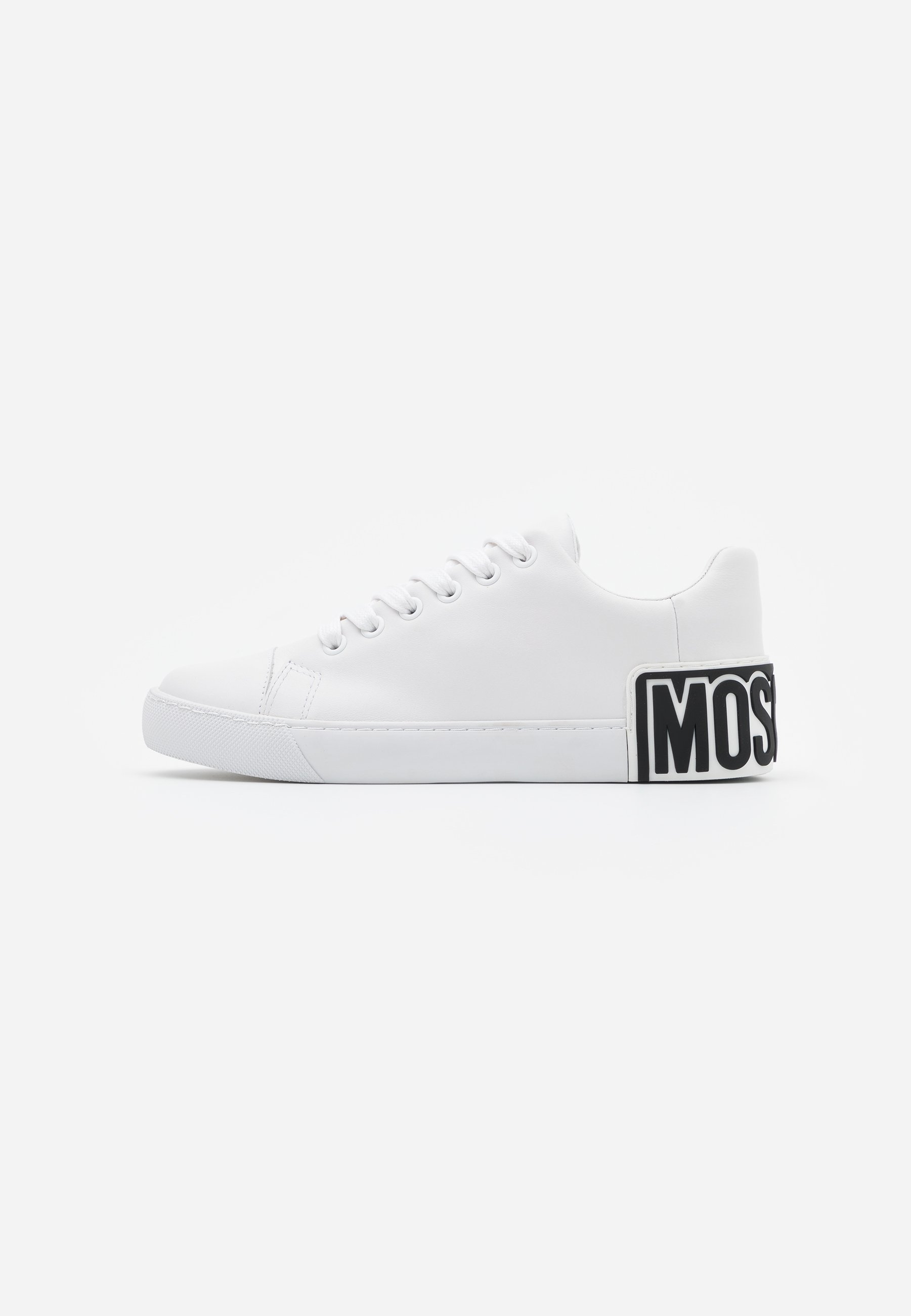white moschino sneakers