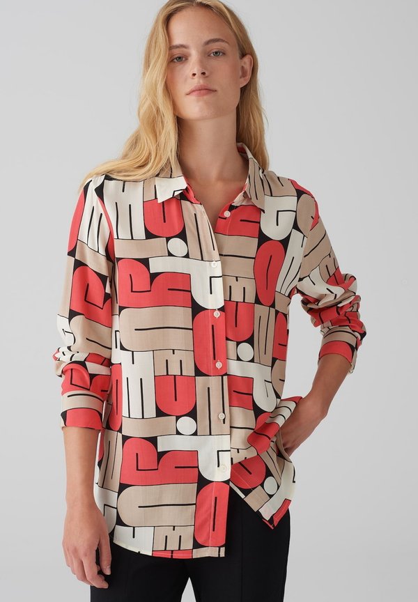 LANGARM FUMIRA - Hemdbluse