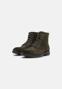 Tommy Hilfiger Bottines à lacets - dark green