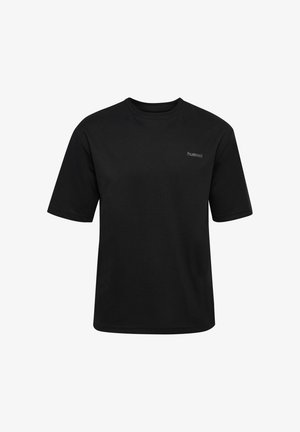 Hummel, HUMMEL HMLHIIT LOOSE T-SHIRT S/S UNISEX - T-shirts print - sharkskin