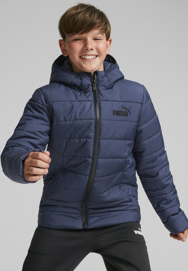 Puma ESS HOODED PADDED - Žieminė striukė - peacoat
