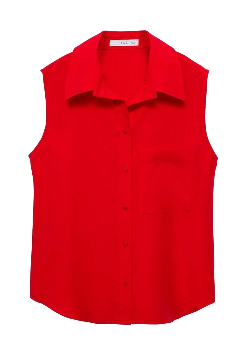 Mango Overhemdblouse rood