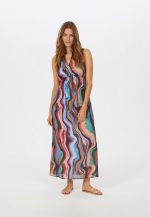 Maxi dress - khaki varied