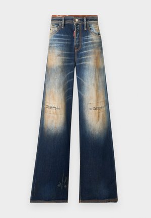 TRAVELLER - Džínsy voľného strihu - navy blue