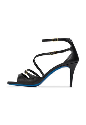 CON CINTURINI - Riemensandalette - black