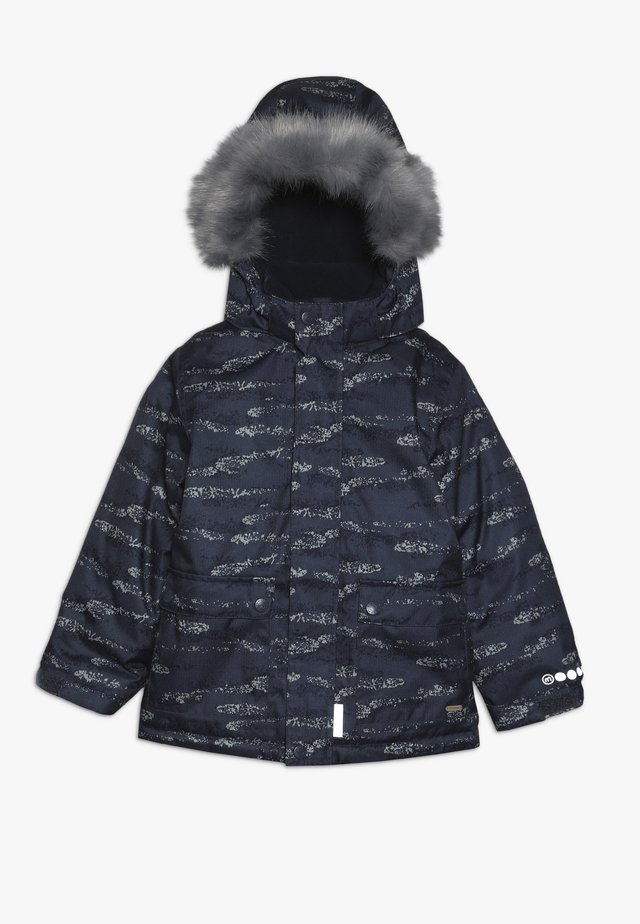 SNOW JACKET HERRINGBONE - Winter jacket - blue