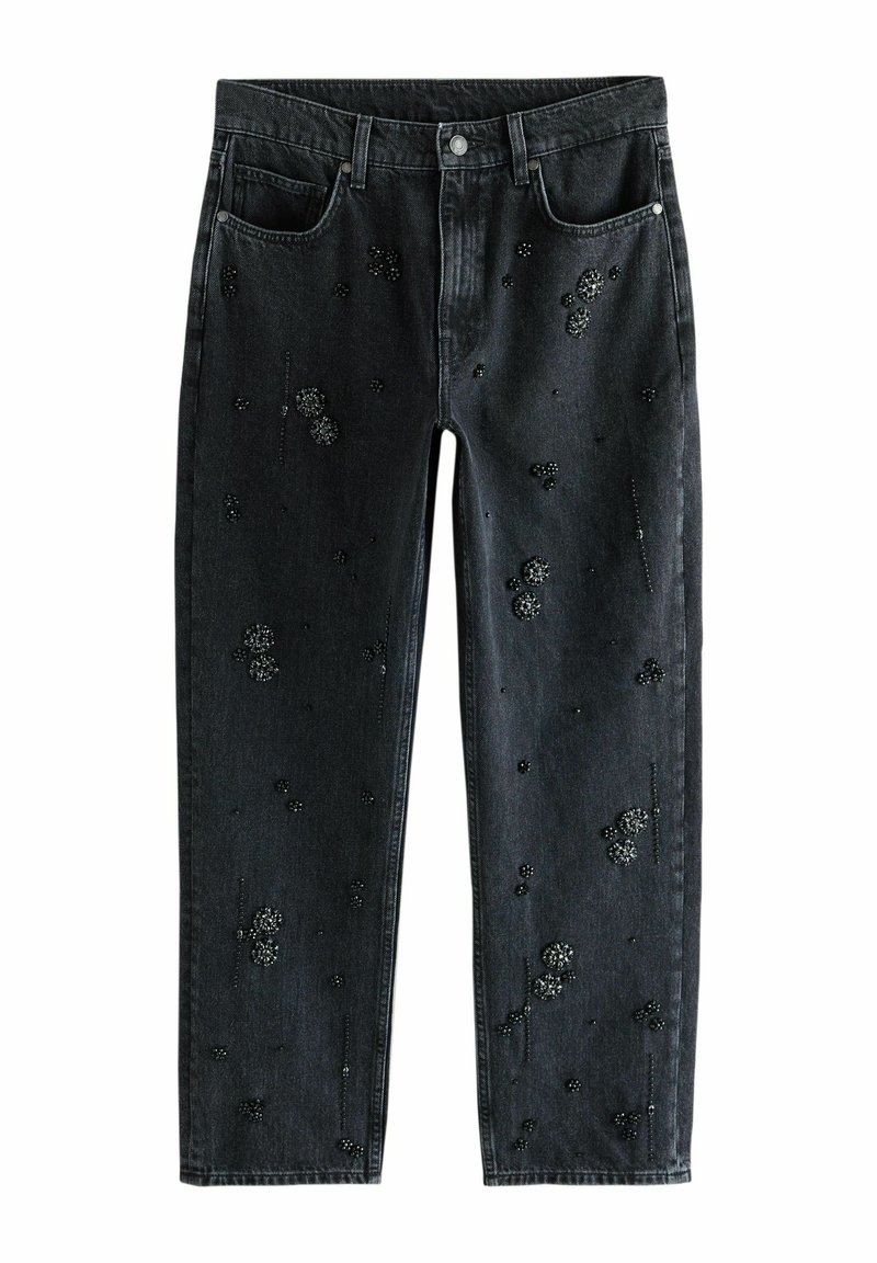 Next N.PREMIUM FLORAL EMBELLISHMENT STRAIGHT - Relaxed fit-jeans ...