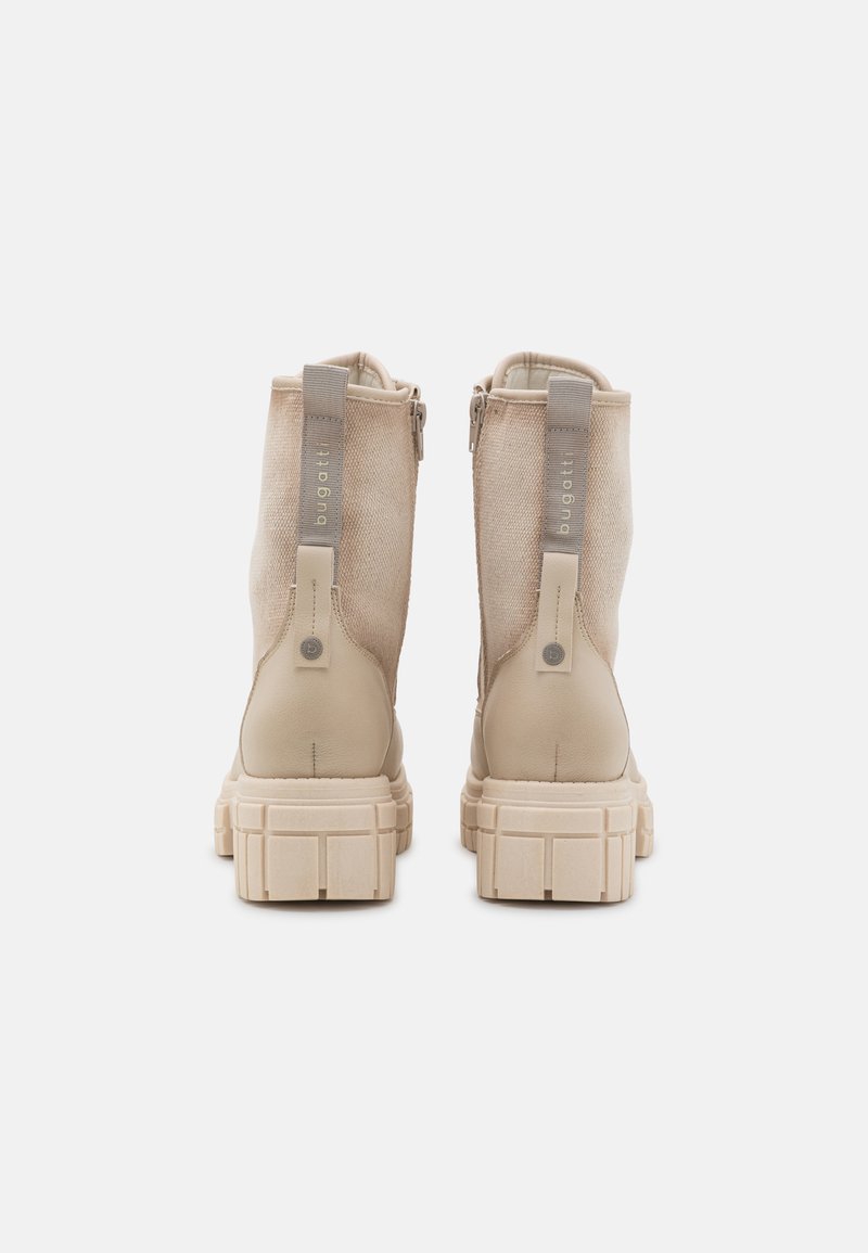 Damen Ankle Boots | Bugatti TONIC Plateaustiefelette beige - NZ01767 Damen Ankle Boots | Bugatti TONIC Plateaustiefelette beige - NZ01767
