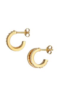 Elli SPARKLING DOUBLE BASIC - Øreringe - gold-coloured