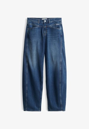 OPUS PANTS, OPUS PANTS BARREL MENI COUPE - Jean boyfriend - dark blue