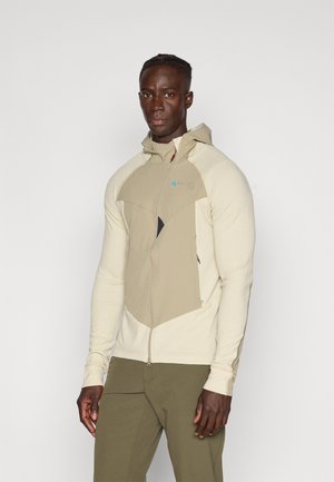 HUGIN ZIP HOODIE  - Ulkoilutakki - silver-coloured green/clay
