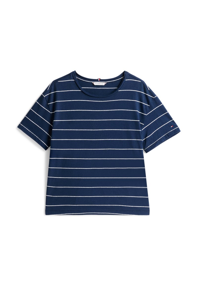 Tommy Hilfiger T-shirt print donkerblauw Tommy Hilfiger T-shirt print donkerblauw