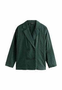 RELAXED LIGHTWEIGHT DOUBLE BREASTED STRIPE  - Blazer - green