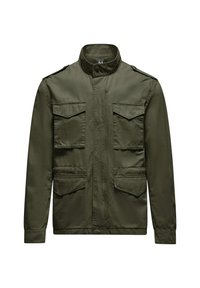 Giacca leggera - bog green