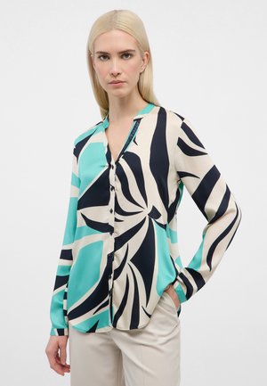 BEDRUCKT REGULAR FIT - Bluse - türkis
