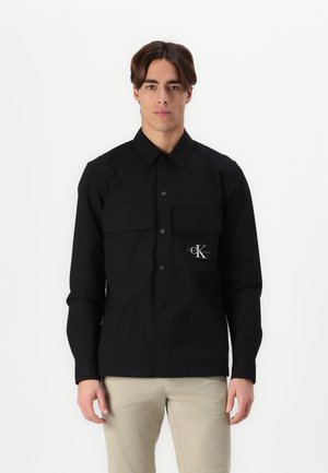 CARGO OVERSHIRT - Overhemd - black