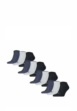 Puma 12 PACK - Calze - blau/grau