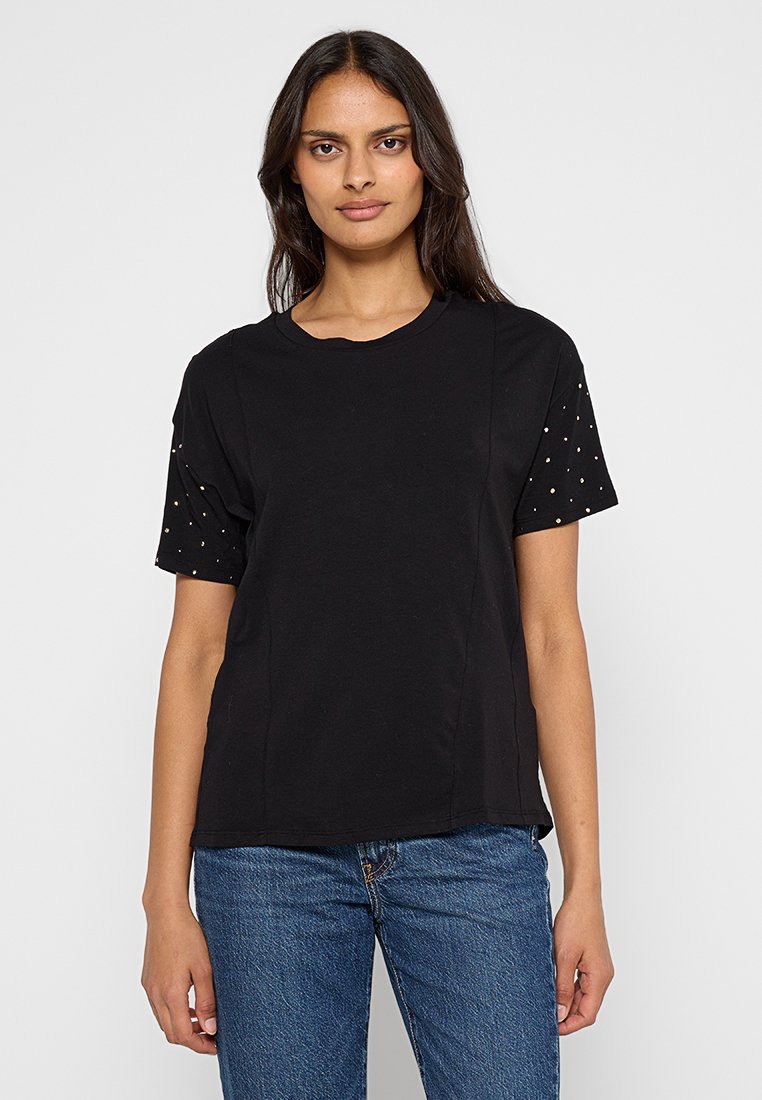 DKNY T-shirt print zwart