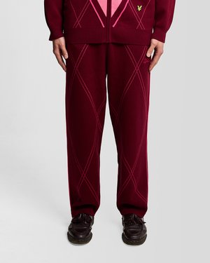 GEORGINA HUNT - Tréningruha alsók - bold burgundy