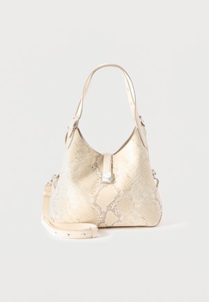 DECO SNAKE CROSSBODY TOTE - Sac à main - neutral/multi-coloured