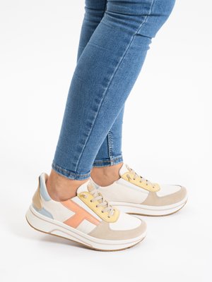 ara Baskets basses - shell cream vanille peach aqua