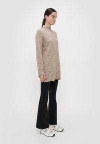 Vero Moda Tall VMIRIS HIGHNECK - Maglione - silver mink melange