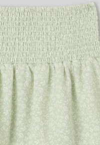 BZB COURTE IMPRIMÉE À VOLANTS - Minijupe - vert clair