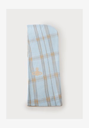 Vivienne Westwood, TARTAN HOODIE - Cagoule - light blue