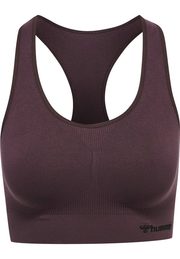 SEAMLESS - Sport-BH mit mittlerer Stützkraft - fudge