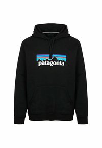 Felpa con cappuccio - black