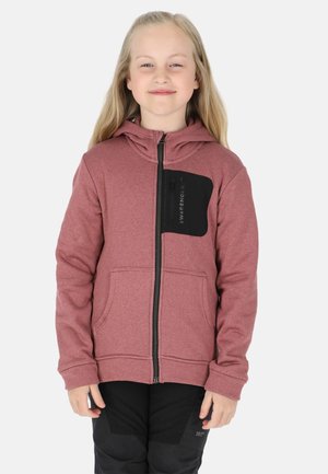 TRONDHEIM STRETCH FULL HOOD - Felpa con zip - dusty rose melange