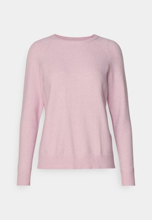 ONLY Petite ONLLESLY KINGS - Strickpullover - light pink melange