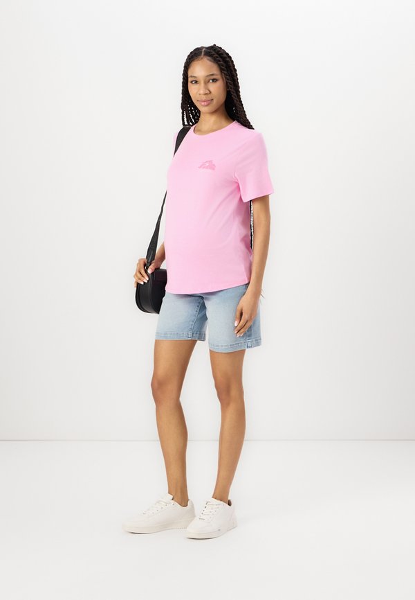 OLMBLOOM O NECK TEE - Print T-shirt - bonbon4