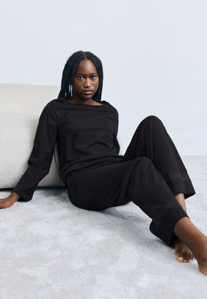 LOGO LONG - Pyjama - black