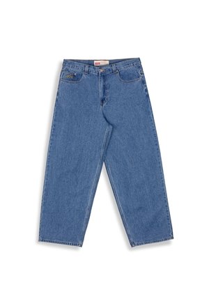 Grimey SAQUEO BIG WASHED  - Relaxed fit jeans - azul