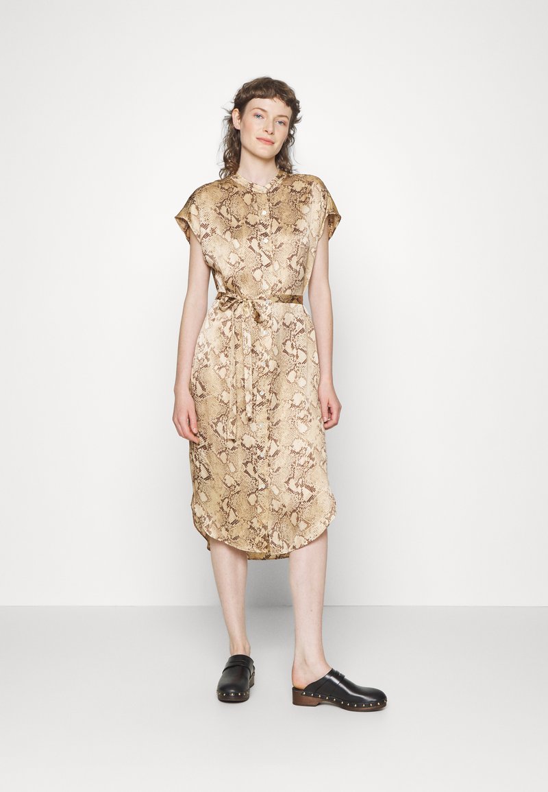Damen Freizeitkleider | Banana Republic DOLMAN CHARM MIDI Freizeitkleid neutral snake/tan - LS43211 Damen Freizeitkleider | Banana Republic DOLMAN CHARM MIDI Freizeitkleid neutral snake/tan - LS43211