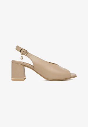 Lasocki, LASOCKI WOMEN'S SANDALS BEIGE - Sandali - beige