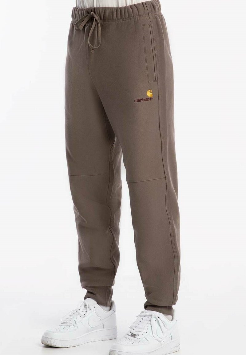 Carhartt WIP AMERICAN SCRIPT JOGGING - Pantalon de survêtement - brąz