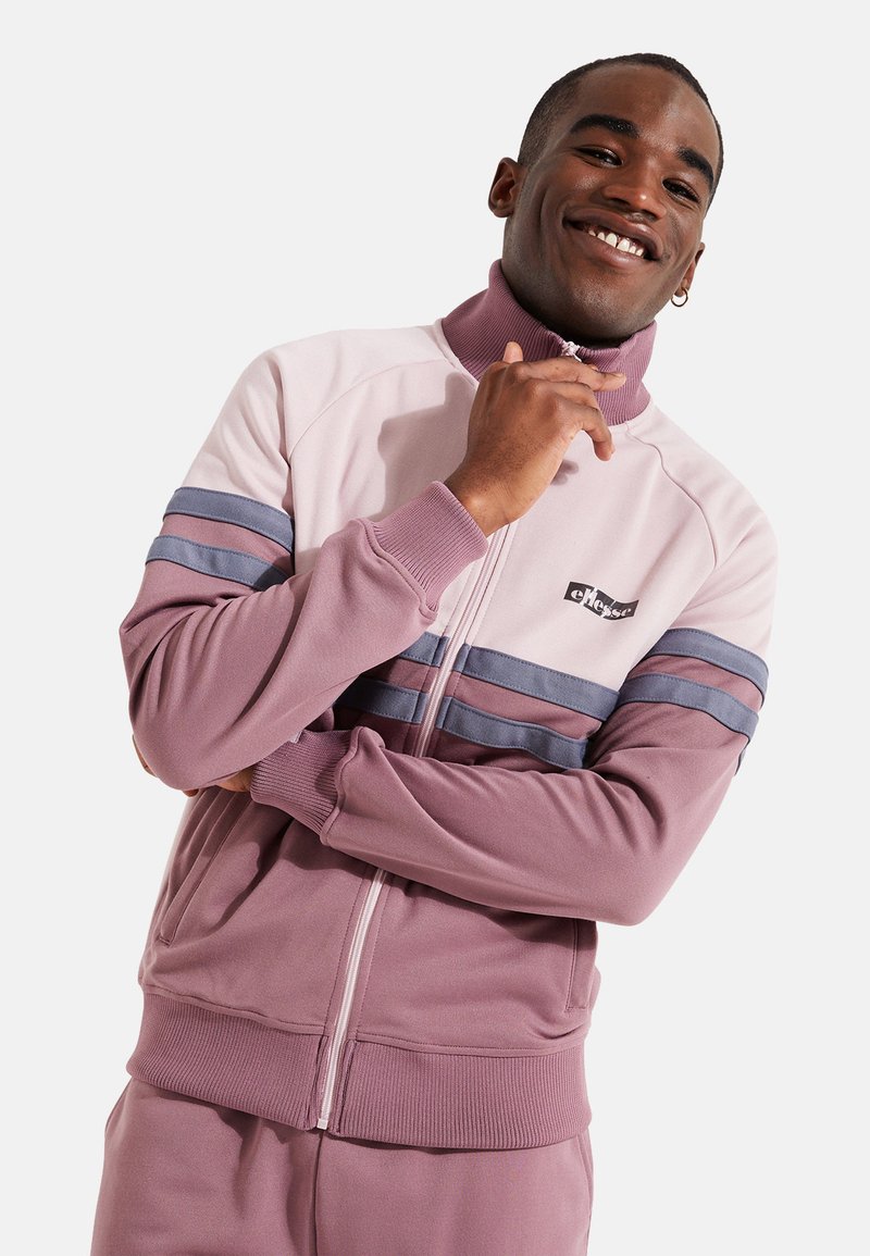 Herren Kapuzenpullover | Ellesse SETTIMANA Sweatjacke rosa - KP02512 Herren Kapuzenpullover | Ellesse SETTIMANA Sweatjacke rosa - KP02512