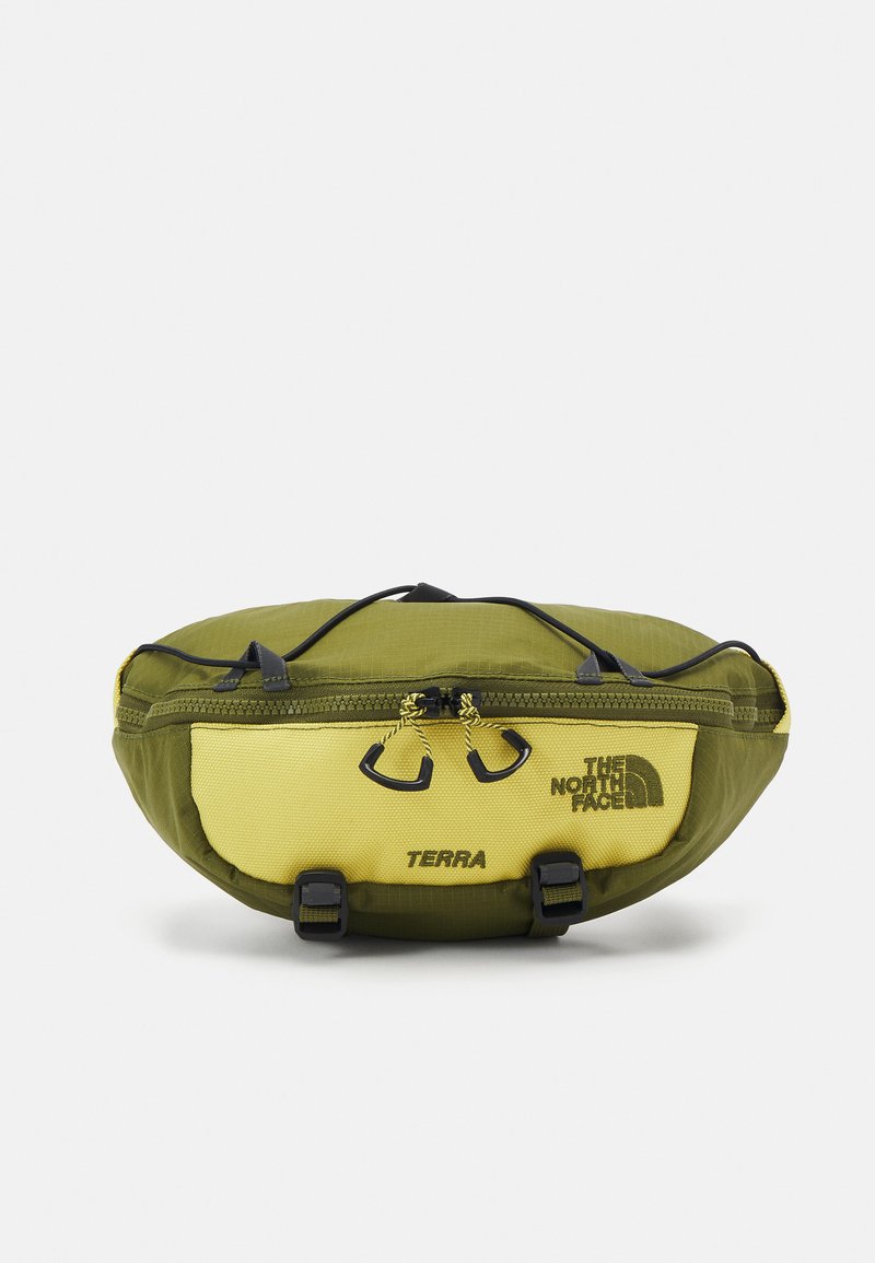 The North Face TERRA LUMBAR 3L UNISEX - Bæltetasker - forest olive/yellow silt