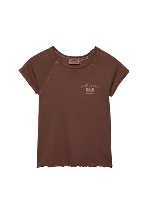 Superdry & Co, SUPERDRY & CO - Camiseta estampada - chestnut brown
