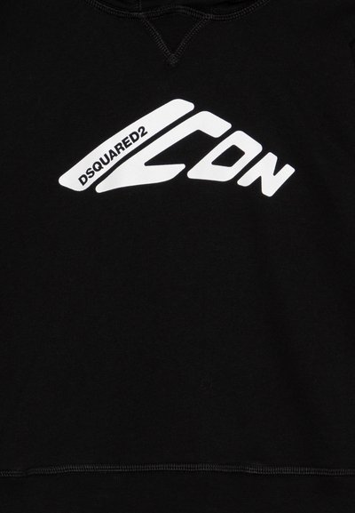 Dsquared2 SLOUCH FIT-ICON UNISEX - Felpa con cappuccio - black