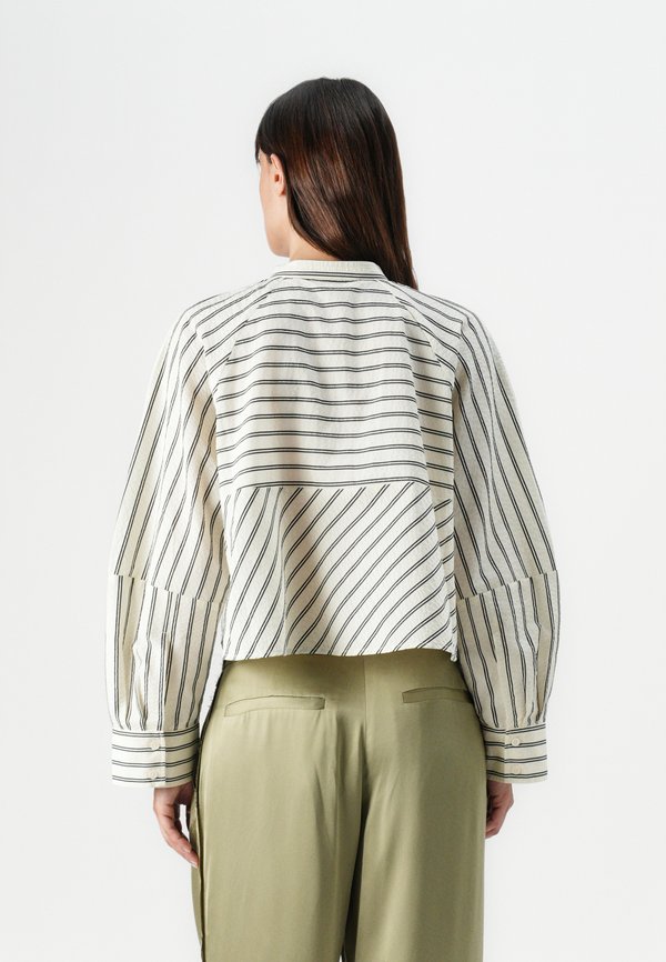 SPRINGER DELICATE STRIPES - Blouse - pistachio3