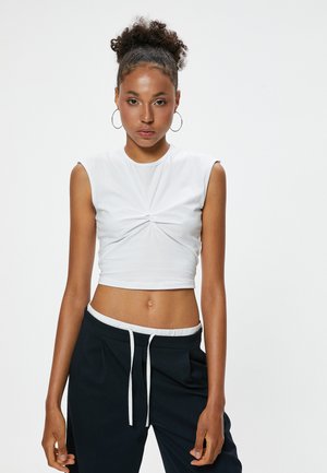 Koton SLEEVELESS TANK - Top - white