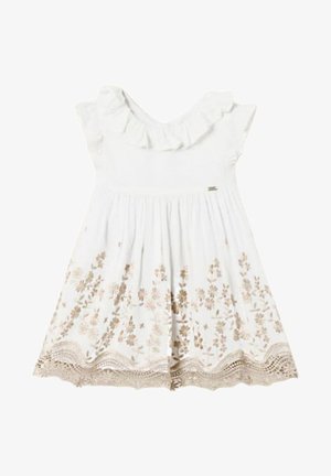 Mayoral BRODÉE - Vestito casual - ecru