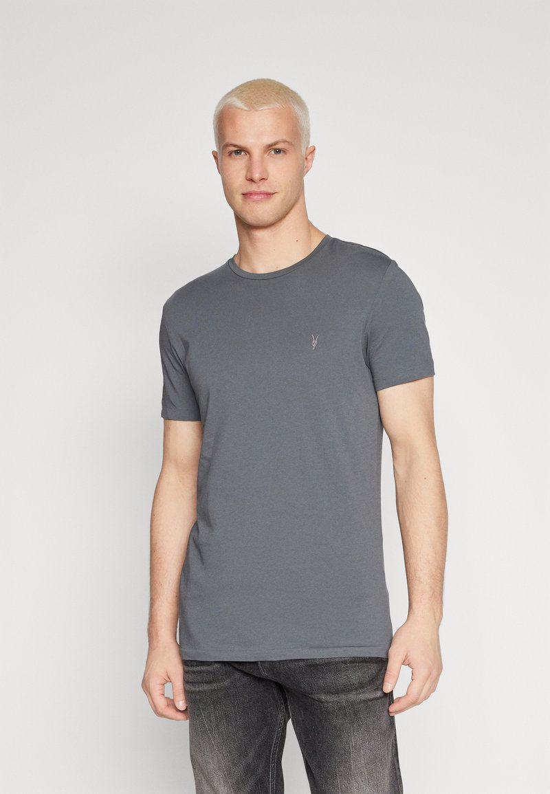 AllSaints - TONIC CREW - Pamata T-krekls - galaxy grey, Palielināt